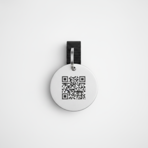 Médaille Connectée QR + NFC — Profil Animal en Ligne